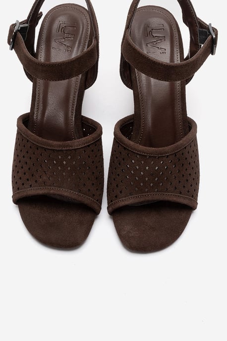 Hervon Sandal med Klackhäl och Ankelrem (Dam) - Image 2