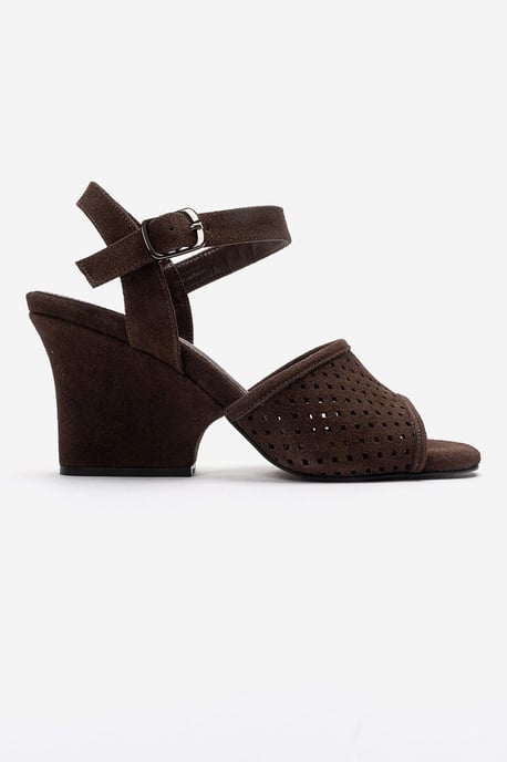 Hervon Sandal med Klackhäl och Ankelrem (Dam) - Image 4