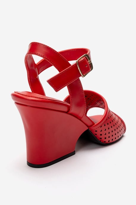 Hervon Sandal med Klackhäl och Ankelrem (Dam) - Image 5
