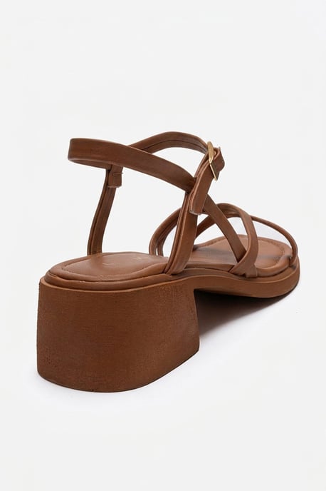 Cirelle Läder Blockklack Sandal (Dam) - Image 5