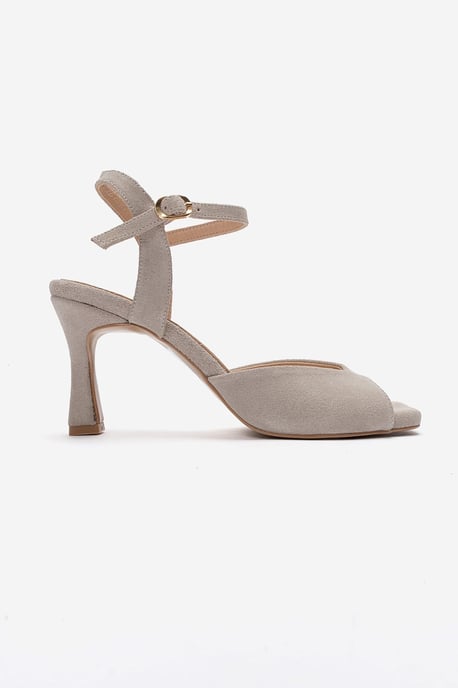 Elvia Läder Stiletto Ankelbands Sandal (Dam) - Image 4