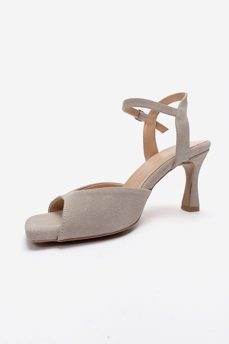 Elvia Läder Stiletto Ankelbands Sandal (Dam) - Image 6