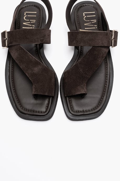 Curry Läder Slingback Sandal (Dam) - Image 2