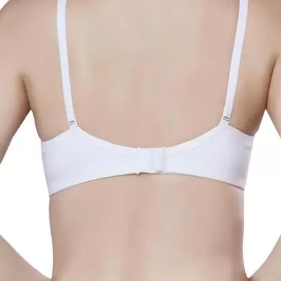 Women Adjustable Lace Bra Straps & Backless Bra Extension, White - Image 6