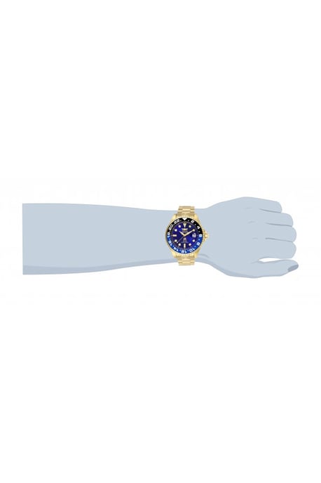 Invicta Grand Diver 27971 Herenhorloge - Automatisch Uurwerk - Roestvrij Staal met Blauwe Wijzerplaat - 47 mm - Image 2