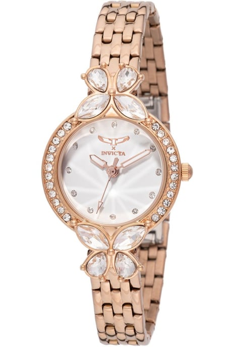Invicta Wildflower 69099 Women's Watch - Quartz Movement - Metal with White Dial - 30 mm - Image 1