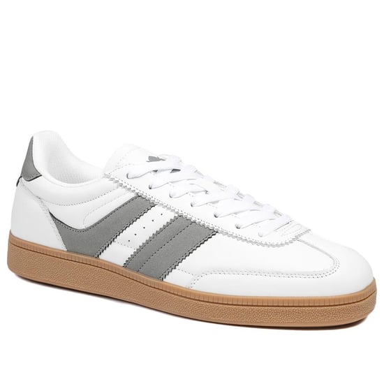 Jones Bootmaker Casual Leather Lace Up Trainers - Image 1