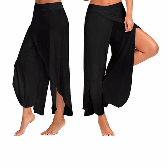 Women's Spandex Harem Yoga Pants Breathable Lounge Trousers, Black - Image 2