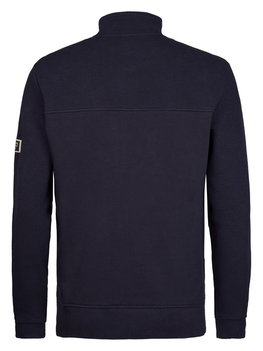 Petrol Industries - Heren Sweatvest met wafelstructuur ironcore - Blauw - Image 2