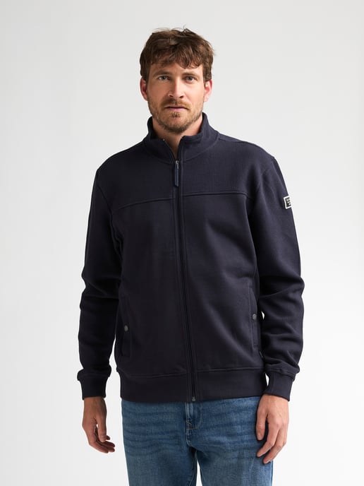 Petrol Industries - Heren Sweatvest met wafelstructuur ironcore - Blauw - Image 3