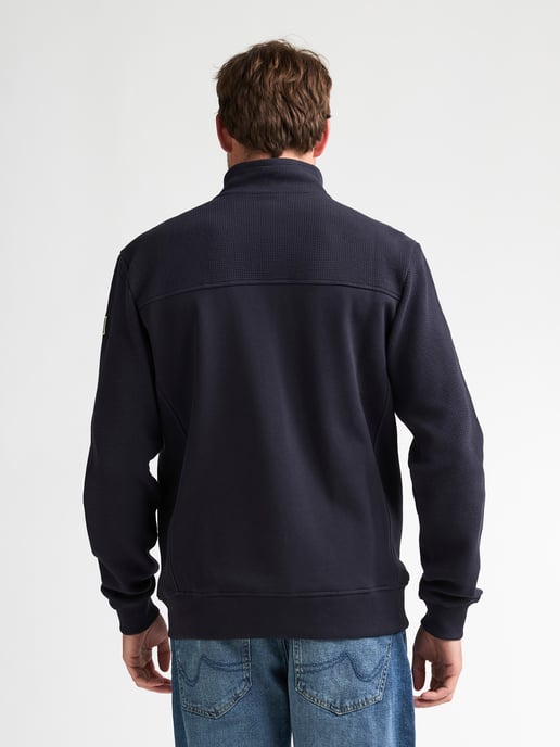 Petrol Industries - Heren Sweatvest met wafelstructuur ironcore - Blauw - Image 4