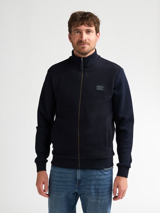 Petrol Industries - Heren Sweater met hoge kraag en ritssluiting ironcrest - Blauw - Image 3