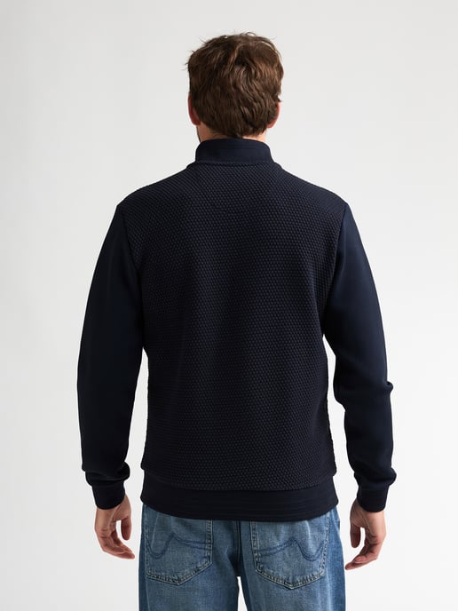 Petrol Industries - Heren Sweater met hoge kraag en ritssluiting ironcrest - Blauw - Image 4