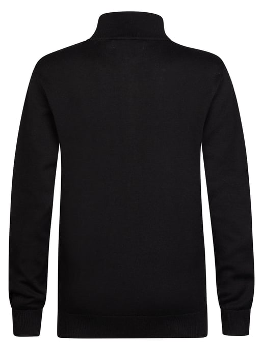 Petrol Industries - Jongens Gebreide half-zip trui ironshore - Zwart - Image 2