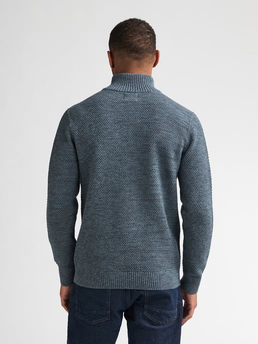 Petrol Industries - Heren Gemêleerde sweater millfield - Blauw - Image 4