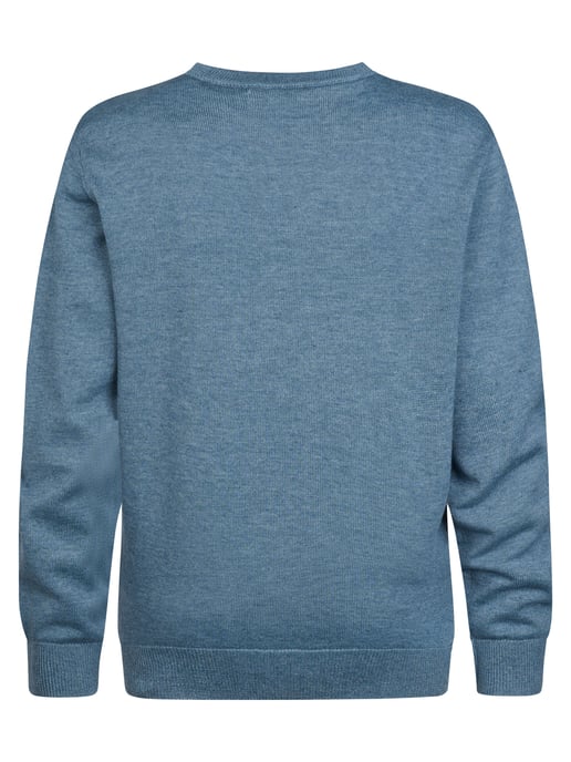 Petrol Industries - Jongens Fijngebreide trui met ronde hals Millshore - Blauw - Image 2