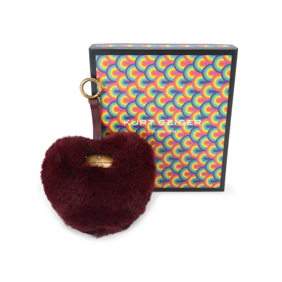 Kurt Geiger London Brixton Heart Charm Fur - Image 3