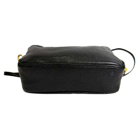 Miu Miu Madras Crossbody Bag in Black Goatskin Leather - Image 5