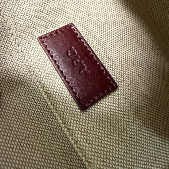 A.P.C. Half Moon Belt Bag in Red Leather - Image 6