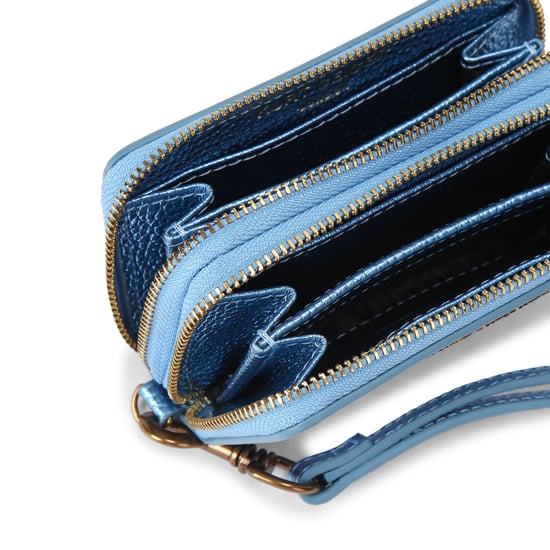 Kurt Geiger London Leather Chiswick Sm 2 Zip Wallet - Image 4