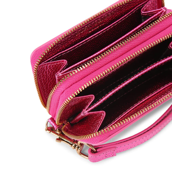 Kurt Geiger London Leather Chiswick Sm 2 Zip Wallet - Image 4