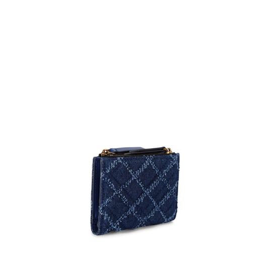 Kurt Geiger London Denim Brixton Mini Purse Pl - Image 3