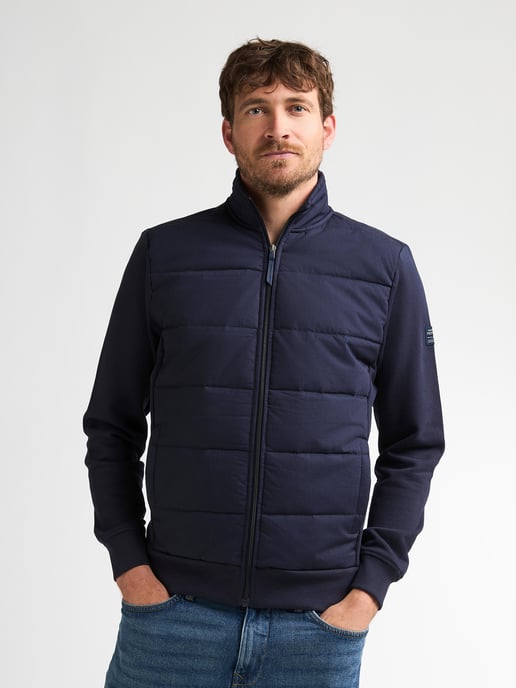 Petrol Industries - Heren Doorgestikte hybride vest millcrest - Blauw - Image 3