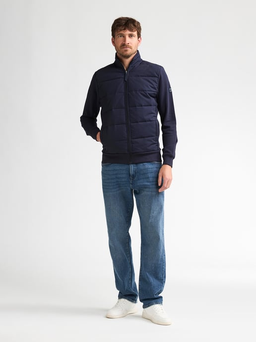 Petrol Industries - Heren Doorgestikte hybride vest millcrest - Blauw - Image 5
