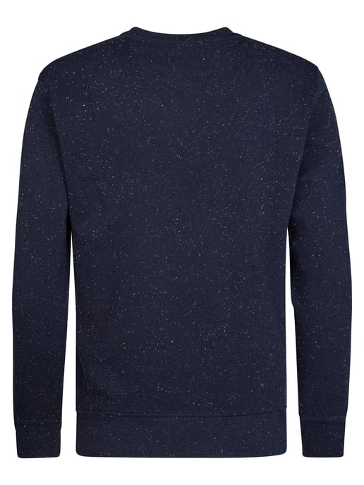Petrol Industries - Heren Gemêleerde sweater met ronde hals rosewood - Blauw - Image 2