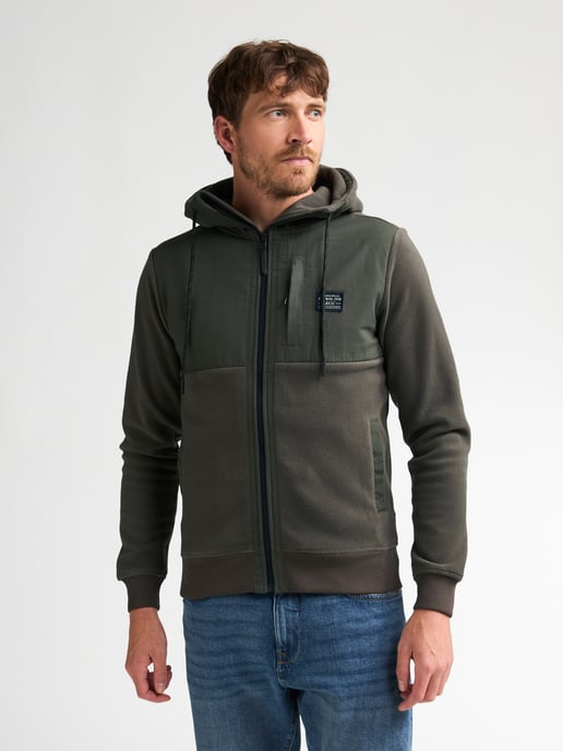 Petrol Industries - Heren Hybrid fleece vest elmwood - Grijs - Image 3