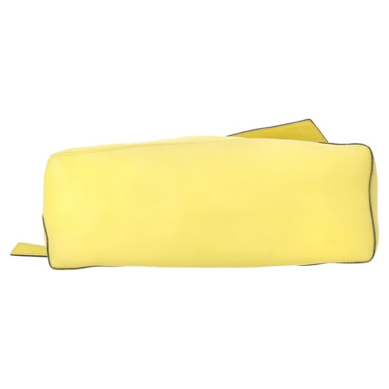 Loewe Puzzle Hobo Bag in Yellow Calfskin Leather - Image 5
