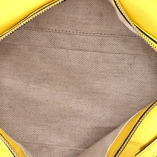 Loewe Puzzle Hobo Bag in Yellow Calfskin Leather - Image 6