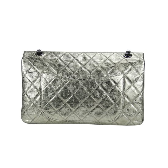 Chanel 2.55 Reissue Jumbo Gold Aged Calfskin Ruthenium - Image 4