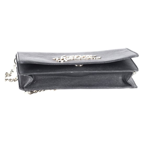 Love Moschino Small Convertible Crossbody Bag in Black Leather - Image 4