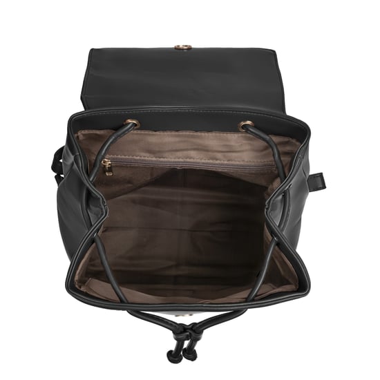 Women’s Small Backpack, Stylish Work School Rucksack Bag in Black - Image 6