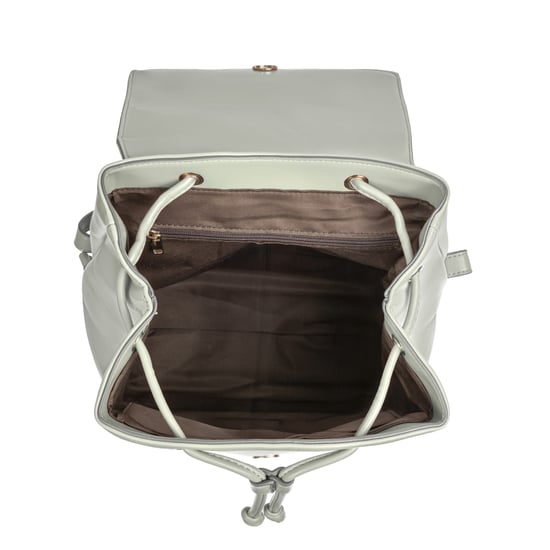 Women’s Small Backpack, School Work Rucksack Bag in Sage Beige - Image 6