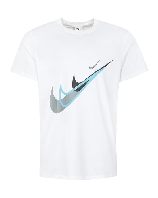 2 Pack Nike Sportswear Graphic T Shirt White/Black - Image 2