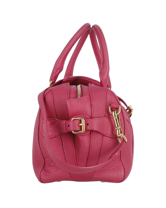 Burberry Bee Handle Bag in Pink Leather - Image 5