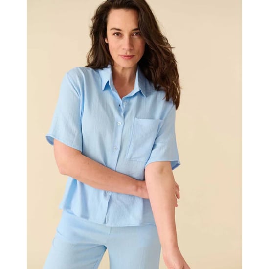FOS Amsterdam Blouse merel 5282 light blue - Image 3