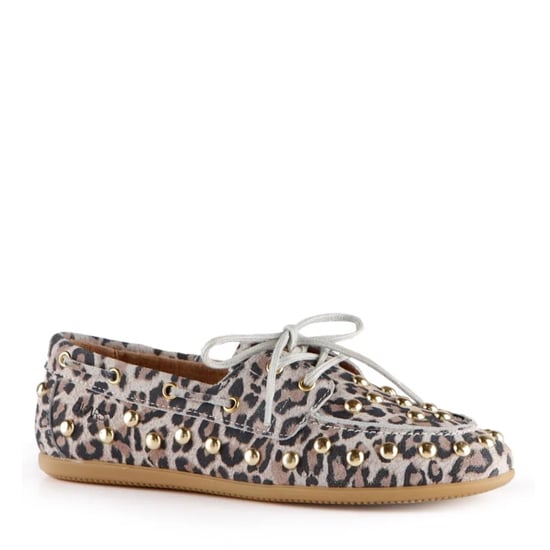DWRS Label Dwrs latty leopard big studs sand mocassins dames - Image 3