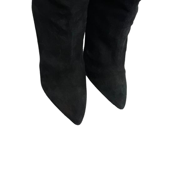 Isabel Marant Pointed-Toe Ankle Boots in Black Suede - Image 5
