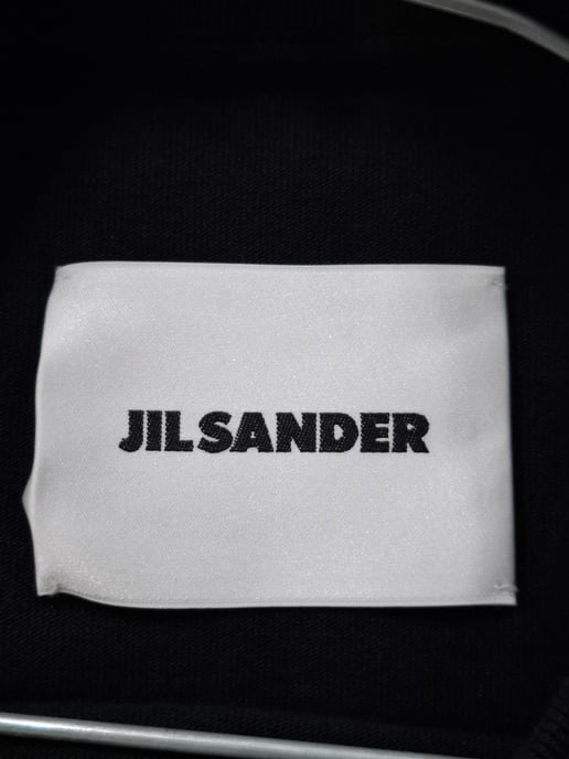 Jil Sander Logo T-shirt in Black Cotton - Image 5