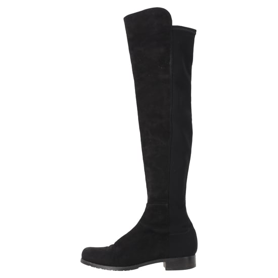 Stuart Weitzman Knee Length Boots in Black Suede - Image 2