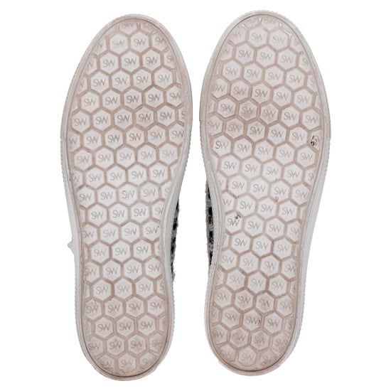 Stuart Weitzman Goldie Sneakers in Multicolor Tweed - Image 6