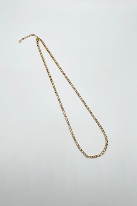 Figaro Chain Necklace in Gold - Image 5