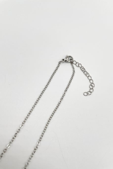 Booklet Locket Pendant Necklace in Silver - Image 6