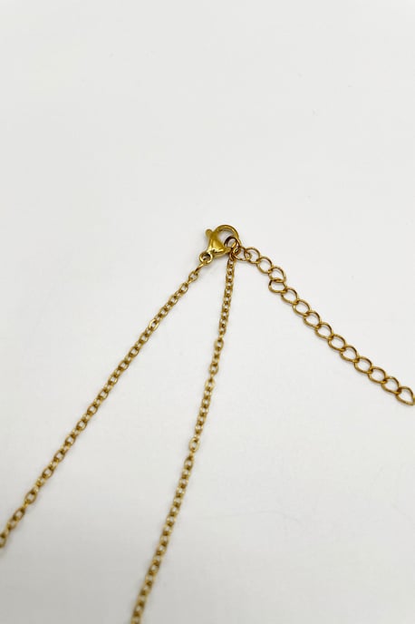 Booklet Locket Pendant Necklace in Gold - Image 6