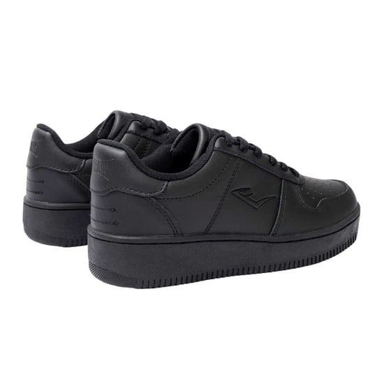 Everlast Womens/Ladies Hanshi Leather Platform Trainers (Black) - Image 2