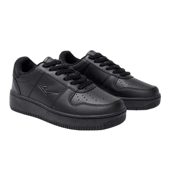 Everlast Womens/Ladies Hanshi Leather Platform Trainers (Black) - Image 4