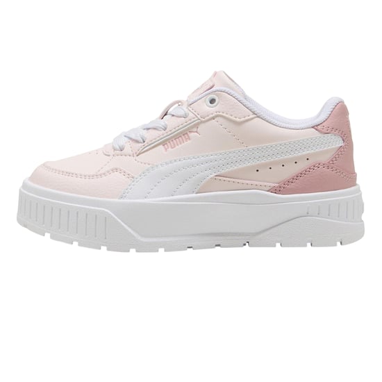 Puma Karmen II leren platformschoenen voor kinderen (Wit/Roze) - Image 2